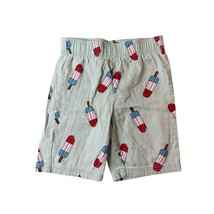 Hollywood Boys Size 6 Shorts Pull On Bomb Pops Ice Cream Mint Green Red ... - £7.00 GBP