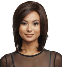 Luxe Sleek Wig By Rene Of Paris, Muse Any Color Lace Frt &amp; Prt Heat Friendly - £123.38 GBP