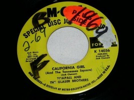 Tompall Glaser Brothers California Girl All That Keeps 45 Rpm Record Mgm Promo - £12.63 GBP