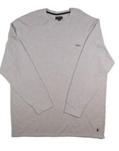 POLO RALPH LAUREN BIG &amp; TALL ANDOVER HEATHER WAFFLE MIDWEIGHT LONG SLEEVED - $38.90