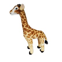 25&quot; Large Standing Plush Giraffe -  by Adventure Planet Stuffed Animal - $38.80