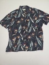 island shores hawaiian shirt mens XL button down - £9.65 GBP