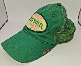 Corona Strapback Hat womens Green Adjustable Baseball Anoma Modelo mas f... - £10.00 GBP
