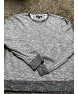 Banana Republic Terry Sweatshirt - Men&#39;s L - Heathered Gray - $14.80