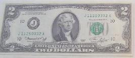 (4) Consec. 1976 $2 Dollar Bills, Federal Reserve Note, Money Gift or Collection - £85.18 GBP