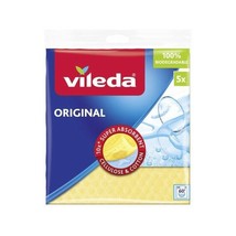 Vileda Sponge Cloth - Pack of 5 - Made in Germany- FREE SHIPPING - £8.18 GBP