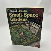 Ideas for Small Space Gardens by Sunset / Vintage 1970s Garden Book - £5.05 GBP
