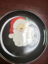 IQ Accessories Dolomite Santa&#39;s Face Christmas Saucer/Plate 6&quot; - £6.51 GBP