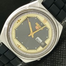 Vintage Seiko 5 Automatic 6119C Japan Mens Original Dial Watch 621b-a413586 - £46.21 GBP