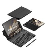 Generic for Google Pixel 9 Pro Fold Leather Flip case Portable Keyboard ... - $185.16