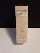 Eucalyptus Lavender Goat Milk Handmade soap loaf 9 Precut bars - £15.90 GBP