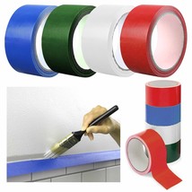 3 Rolls Painters Heavy Duty Duct Tape Masking Paint 1.89&quot;X10Yd Assorted ... - $16.99