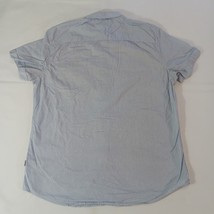 Calvin Klein Youth/Boy's Size L Gray Cotton Button Up Short Sleeve Pocket Shirt image 2