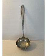 Silverplated Soup Ladle Holiday Tableware Scoop Holiday Dinnerware - $14.71