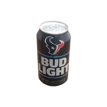 Houston Texans NFL 2024 Limited Edition 12 Oz EMPTY Bud Light Beer Can Black - $10.89