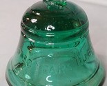 NJ Bell Telephone 1977 Glass Paperweight Emerald Green First 50 Years - £17.01 GBP