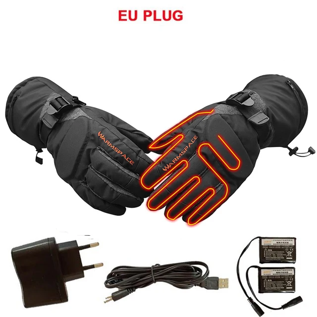 Winter Electric Rechargeable Battery Heated Gloves Smart Control Warm Longer Glo - £118.15 GBP