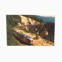 Stoney Creek Bridge CP Rail Dome Train Canada Rockies Vintage Photo Post... - £7.95 GBP