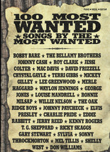 100 Most Wanted, Songs By The Most Wanted Country Singers by Hal Leonard... - £10.88 GBP