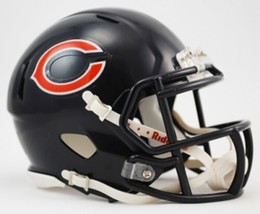 * Sale * Chicago Bears Speed Mini Nfl Football Helmet - Ships Fast! - £24.74 GBP