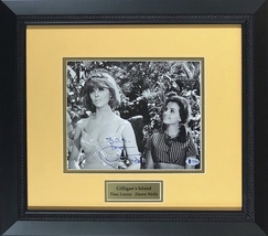 Tina Louise &amp; Dawn Wells Autographed 8 x10 Gilligan&#39;s Island Photo Framed Bas - £314.75 GBP