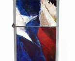 Texas Flag Rs1 Flip Top Dual Torch Lighter Wind Resistant - £13.19 GBP