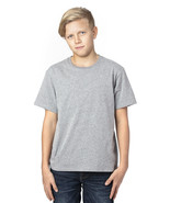 Marky G 600A Youth Unisex Ultimate Short Sleeve Crew Neck T-Shirt Heathe... - $171.13 MXN