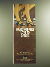 1974 Uniroyal Keds Grasshoppers Shoes Ad - Grasshoppers love to dance - $18.49