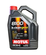 Motul 8100 X-CLEAN 5W-40 Motor Oil 1 Gallon  - $49.49