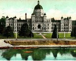 Vtg Postcard 1910 Provincial Government Buildings - Victoria British Col... - £5.45 GBP