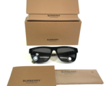 Burberry Sunglasses B4293 3773/81 Black Brown Nova Check Frames Gray Lenses - $158.73