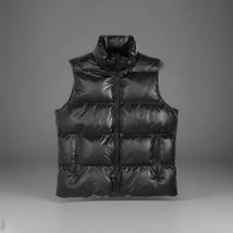 Men&#39;s Solid Puffer Vest Mode of One  XL BLACK - £59.70 GBP