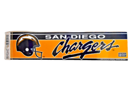 Wincraft San Diego Chargers 12&quot;x 3&quot; Official Bumper Sticker - $11.87