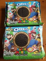 2 pack Super Mario Oreo Limited Edition Cookies Sealed - £15.84 GBP