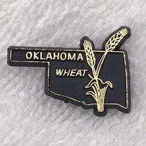 Oklahoma State Pin Wheat Vintage Plastic Travel Souvenir Road-trip Small - £7.95 GBP