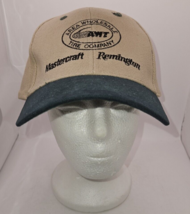 AREA WHOLESALE TIRE CO Hat Cap Adjustable REMINGTON MASTERCRAFT NEW NOS tan - £8.96 GBP