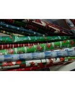BRAND NEW IN PACKAGE Christmas Gift Wrap, HIGH QUALITY, VARIOUS  PATTERN... - $11.99