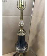 VTG Hollywood Regency Style Brass Pineapple Table Lamp 36” - £116.85 GBP
