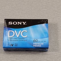 Sony DVM60PRL Premium Mini DV DVC Digital Video Cassette Tape New Sealed - £6.01 GBP