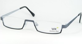 Wagner &amp; Kühner Kuhner Wk 6678 680 Black / Light Blue Eyeglasses 48-18-145mm - $57.90