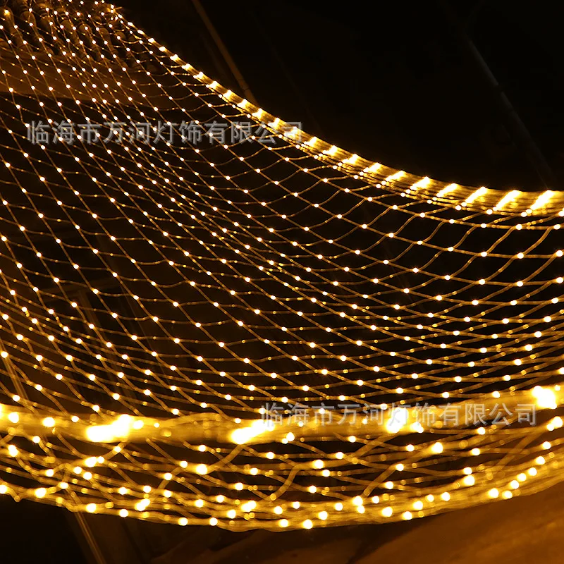 *2M 2M*2M 1.5M*1.5M LED Net light Outdoor  Net Fairy Light Decor Christmas Weddi - £67.62 GBP