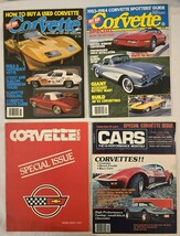 4 Issue Lot Vintage Car MAGAZINES 1970s-80s Hot Rod Corvette, News and Cars - $16.82