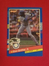 1991 Donruss Ken Griffey Jr. #49 Seattle Mariners FREE SHIPPING - £1.53 GBP