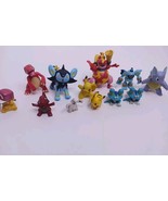 Lot of 12 Mixed Vintake Pokemon Figures Tomy &amp; RL Mixed Lot - $588.33 MXN