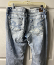 Bke Buckle Bootcut Jeans Women&#39;s 32”x 31.5 ” Low Rise Light Wash Denim - £15.73 GBP