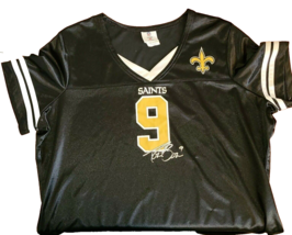 Drew Brees New Orleans Saints Jersey #9 NFL Team Apparel Women&#39;s lg. - £37.86 GBP