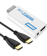 SNLLMZI Wii to HDMI Adapter Converter with 3.5Mm Audio Jack &amp; 1080P 720P... - $200.80 MXN