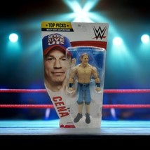 WWE Mattel Top Picks Basics John Cena Wrestling Figure Raw Wrestlemania Toy - £14.05 GBP