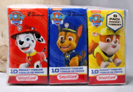 Paw Patrol 6 Pack Tissues Great Packing Cars Purses Stocking Stuffer Sma... - $4.85