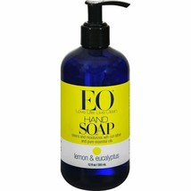 Eo, Soap Liquid Lemon Eucalyptus, 12 Fl Oz - £12.63 GBP